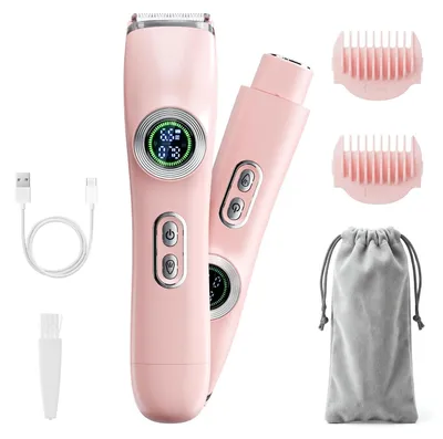 Produktbild von Damen Rasierer 2-In-1 Intimrasierer für Frauen Gesichtshaarentferner