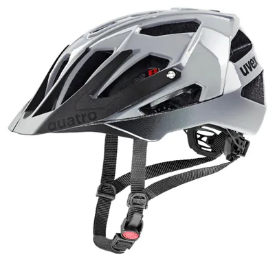 Produktbild von uvex Quatro Fahrradhelm, Rhino Black, 52-57 cm