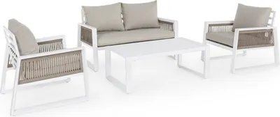 Produktbild von Lounge 4er Set Captiva Aluminium