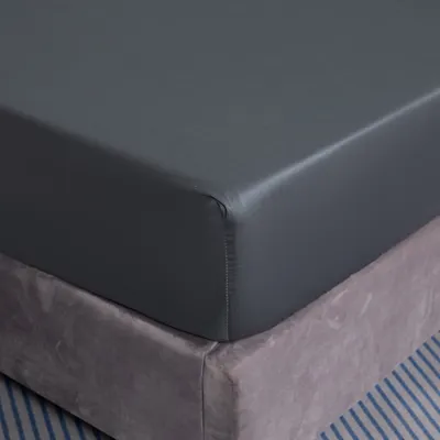 Zdjęcie produktu dla Prześcieradło jersey 90x200+25 szare prześcieradło 100% bawełna
