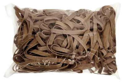 Produktbild von Gummibänder, natur, 90 x 10 mm, Großpackung