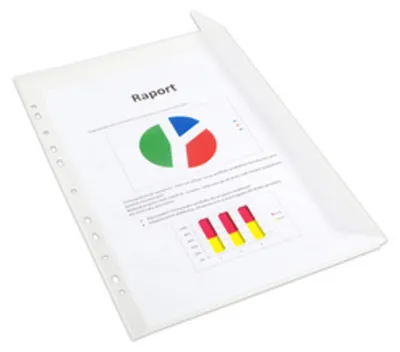 Obrázok produktu pre Koszule foliowe groszkowe A4 110 mikronów 10 sztuk
