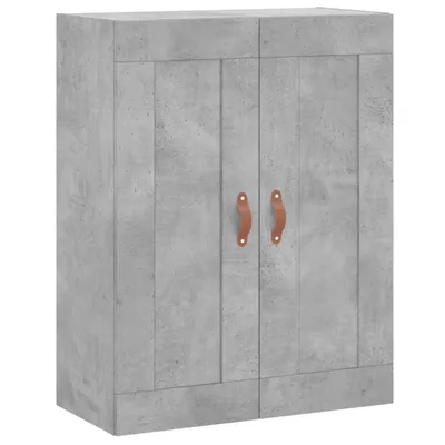 Zdjęcie produktu dla Szafka wisząca, szarość betonu, 69,5x34x90 cm