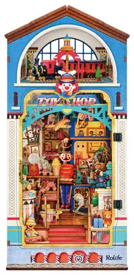 Produktbild von Rolife 3D-Holz-Puzzle Book Nook 'Treasure Toy Shop'