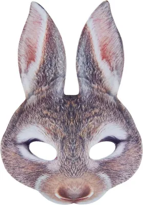 Image de Bristol Novelty Masque de lapin unie pour adultes BN1131 (taille unique) (Marron)