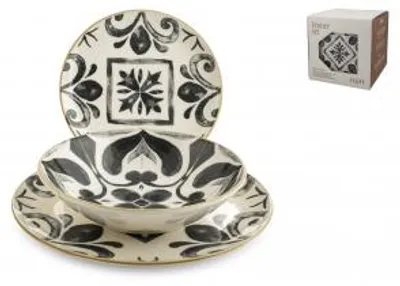 Immagine prodotto di H&H Servizio Tavola 18 Pezzi Helena in stoneware