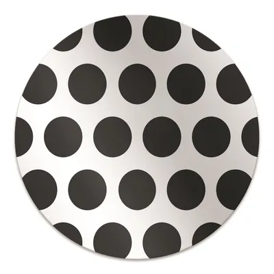 Produktbild von Rundmatte - Stuhlunterlage Bürostuhlunterlage - Rund Ø 100 cm - Bodenmatte - Fußmatte - Muster in Punkten