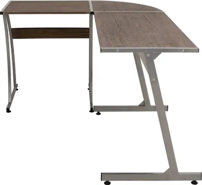 Obrázek produktu pro vidaXL Rohový psací stůl hnědý materiál na bázi dřeva