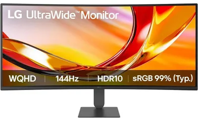Obrázek produktu pro LG 34U620B-B, 86,4 cm (34"), 3440 x 1440 px, Wide Quad HD, LED, 5 ms, Černá