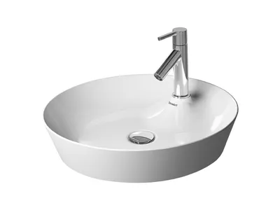 Obrázok produktu pre DURAVIT umývadlo na dosku Cape Cod 48 x 48 cm biele lesklé 2328480000