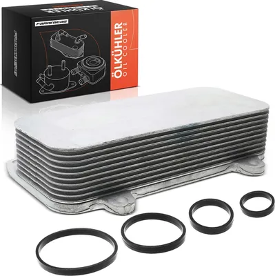 Immagine prodotto di Frankberg 1x radiatore olio motore per VW Touareg 7L Transporter Bus T5 Multivan T5 2.5L