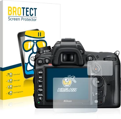 Produktbild von BROTECT Schutzglas für Nikon D7000 Schutzfolie Panzer Folie Glas Display Schutz klar