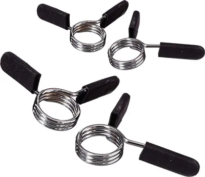 Produktbild von Best Sporting Federklemmen 30mm für Hanteln I 1 Paar Hantelverschlüsse 30mm mit Federklemme I 2 Federspanner I Federverschluss I Hantelklemmen I Sicherungen und Verschlüsse für Dein Krafttraining