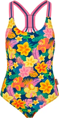 Produktbild von BECO the world of aquasports Badeanzug Summer Flowers in strahlendem Blütendesign mit Multiband-Rücken bunt 38