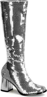 Produktbild von SPECTACUL-300SQ Damen Boots von Bordello, Silber , EU 44, US 14