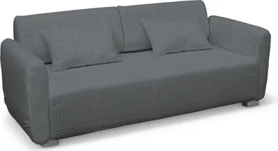 Produktbild von Dekoria Bezug für Mysinge 2-Sitzer Sofa, grau, Sofabezug Mysinge 2-Sitzer