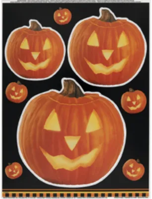 Zdjęcie produktu dla Dekoracje Halloweenowe na okno - 1 op.