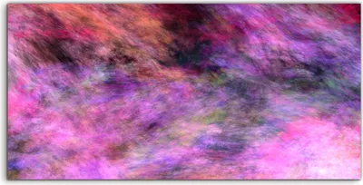 Produktbild von Coloray Acrylbild 140x70  Wandbild Acrylbilder Abstrakte Chaotische Pinselstriche