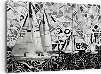 Produktbild von Bild auf Leinwand - Leinwandbild - Abstraktion modern - 165x110cm - Wand Bild - Wanddeko - Leinwanddruck - Bilder - Kunstdruck - Wanddekoration - Leinwand bilder - Wandkunst - CE165x110-3479