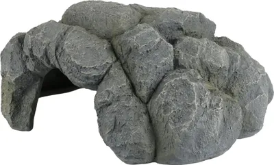 Produktbild von Terra Della Reptiliengrotte anthrazit, Größe: M
