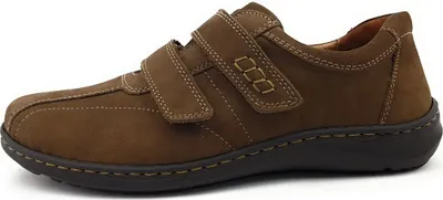 Produktbild von Waldläufer Herwig Herrenschuhe Slipper Klettschuh Braun Freizeit, Schuhgröße:EUR 44 | UK 9.5