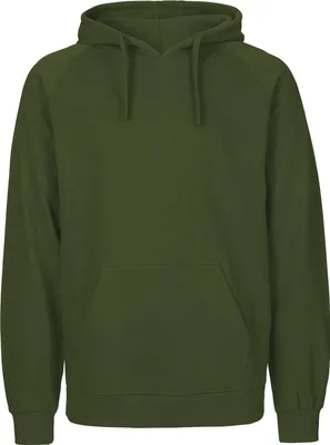 Produktbild von Neutral O63101 | Herren Hoodie / Kaputzenpulli / 100% Fairtrade-Baumwolle - Farbe: Military - Größe: M