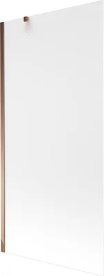 Immagine prodotto di Mexen Next paratia per vasca da bagno a 1 anta 90 x 150 cm, ghiaccio, oro rosa - 895-090-000-00-30-60