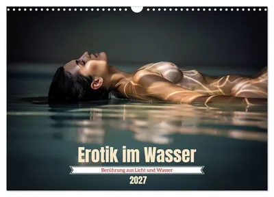 Produktbild von Erotik im Wasser (Wandkalender 2027 DIN A3 quer), CALVENDO Monatskalender