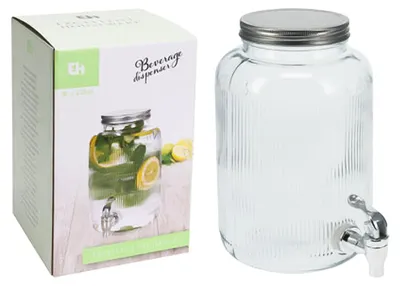 Immagine prodotto di Caraffa Dispenser Con Tappo Ermetico Litri 4
