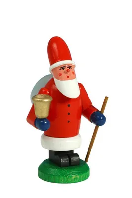 Produktbild von Miniaturfigur Weihnachtsmann bunt Höhe ca. 8cm NEU