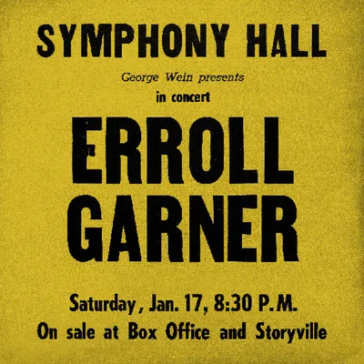 Obrázek produktu pro Erroll Garner - Symphony Hall Concert (LP)