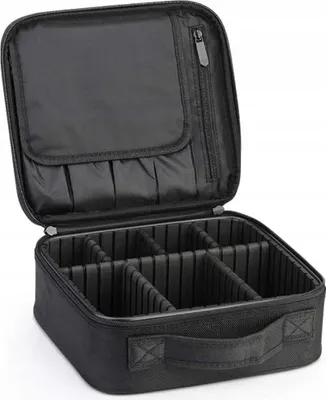 Productafbeelding van Soulima 21957, make-up tas, organizer voor cosmetica, zwart