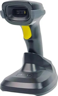 Obrázek produktu pro Čtečka QR kódů, 2D s nabíjecí stanicí, bezdrátová, ruční, robustní, snímač CMOS HD-LR66