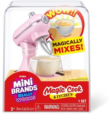 Immagine prodotto di Surprise Capsule - Figurine - ZURU - Mini Brands Magic Cook Kitchen - Random Model - Ages 8+