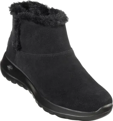 Produktbild von Skechers On-The-Go Joy - Bundle Up - Schwarz / Schwarz Wildleder Größe: 39 Normal