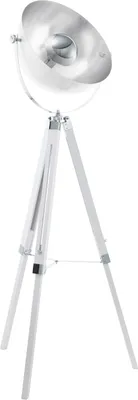 Produktbild von EGLO Stehleuchte COVALEDA Weiß und Silber 49877