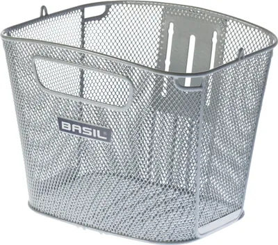 Produktbild von Basil Bold Front Fixmount Ed, Vr-Korb, Silber