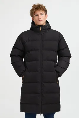 Produktbild von NORTH BEND NBEliot Herren Steppmantel Winterjacke Outdoorjacke atmungsaktiv wasserdicht winddicht mit Kapuze Reißverschlusstaschen TPU-Membran