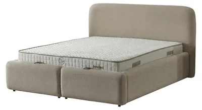 Produktbild von Mars Bett Set mit Stauraum, Liegefläche:160x200, Produkt:Bett Set (mit Matratze)