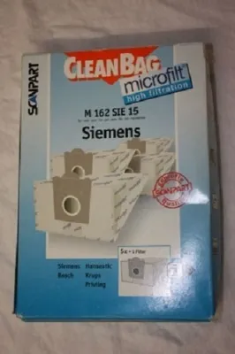 Produktbild von CleanBag Staubsaugerbeutel M162SIE15 für Siemens Bosch TYP F