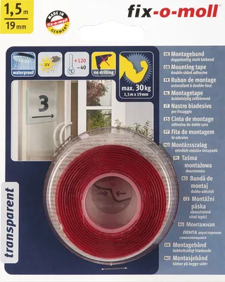 Produktbild von Montageband transparent fix-o-moll