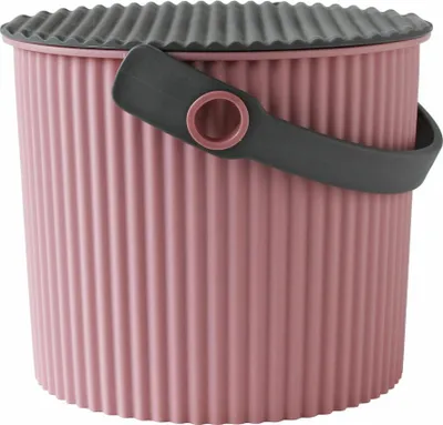 Produktbild von Hachiman Aufbewahrungseimer Omnioutil Mini, Kunststoff, Rosé, 4 L, 236344
