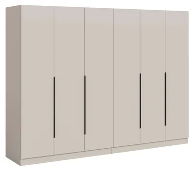 Produktbild von Garderobenschrank Kopenhagen | Kombination | Kaschmir | 2-teilig
