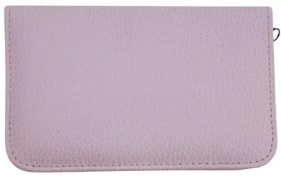 Produktbild von Maniküre Pediküre Set 12-teilig – Nagelpflege Set mit 5 Solingen Qualitätsinstrumenten, Echtleder Etui, gehärteter Stahl –  Germany Hellrosa / Dollaro