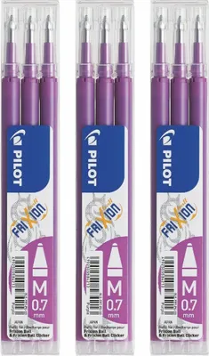 Produktbild von Pilot Frixion Ball Ersatzminen 0.7 purple - 9er-Set
