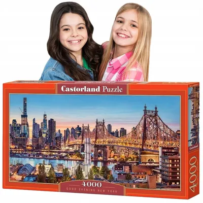Produktbild von Castorland Puzzle 4000 Teile Good Evening New York