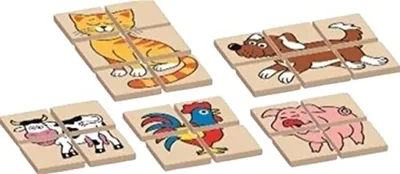 Image de Le Puzzle en Bois Les Animaux