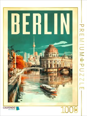 Produktbild von CALVENDO Puzzle Berlin | 1000 Teile Lege-Größe 64x48cm Foto-Puzzle für glückliche Stunden