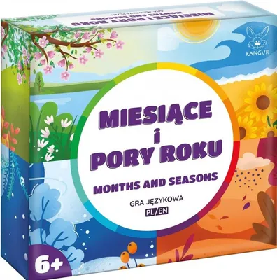 Image de Jeu de langue KANGUROSO. Mois et saisons PL/EN 75192