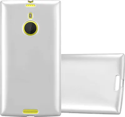 Produktbild von Cadorabo Schutzhülle für Nokia Lumia 1520 Hülle in Silber Handyhülle TPU Silikon Etui Cover Case